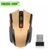 Image of ORZERHOME 2.4GHz Wireless Mouse Optical Mice with USB Receiver Gamer 1600DPI 6 Buttons Mouse For Computer PC Laptop Accessories Shopping