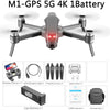 Image of 2021 M1 Pro 2 drone 4k HD mechanical 2-Axis gimbal camera gps system supports TF card rc drones gift toys distance 1.6km Shopping