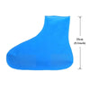 Image of Waterproof Shoe Covers Silicone Anti-Slip Rain Boots Unisex Sneakers Protector For Outdoor Rainy Day Reusable Rain Shoe Cover Shopping