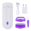 Image of Professional Painless Hair Removal Kit Laser Touch Epilator USB Rechargeable Women Body Face Leg Bikini Hand Shaver Hair Remover Shopping