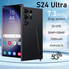 2024 New Global Edition S24 Ultra Flagship Smartphone 22GB+2TB 7.3 HD Screen 5G+ Dual Sim 108MP Android13 7000mAh 10 Core NFC Shopping111