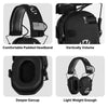 Image of Electronic Earmuff for Walker's Razor Slim Ultra Low Profile Compact Design Adjustable Range Shooting Hunting Hearing Protection Shopping