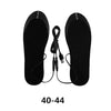 Image of USB Rechargeable Heated Insoles Size 35-46 DIY Customizable Electric Heated Shoes Pad for Outdoor Skiing Winter Foot Warmers Shopping