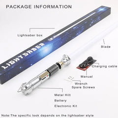 TXQSABER Neo Pixel Lightsaber Proffie Smooth Swing RGB 16 Soundfonts Metal Handle Cosplay Laser Sword Luke Skywalker EP6 Replica