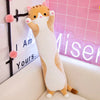 Image of 50/70cm Cute Soft Long Cat Plush Toys Stuffed Pause Office Nap Pillow Bed Sleep Home Decor Gift Doll for Kids Girl Shopping