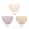 Image of SuyaDream 3pcs/lot Women Panties 100%Natural silk Low-rise Briefs Healthy Basic Everyday Wear Underwears 2022 New Intimates Shopping