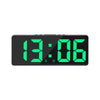 Image of Creative Number Clock Color Nightlight Temperature Calendar Alarm Clock LED Large Number Electronic Clock Backlight Home Decor Shopping