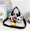 Image of 2023 New Disney Shoulder Bags Cartoons Mickey Mouse Nylon Bag Women Messenger Bag Cute Anime Fashion Handbag Gifts for A Girls Shopping