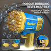 Image of 40 hole bubble machine fully automatic bubble blowing light Outdoor bubble machine without battery without bubble water Shopping