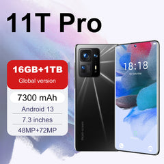 11T Pro Smartphone Global Edition 16GB+1TB 7.3 "HD+Android 13 7300mAh 5G Gaming Phone Dual SIM Phone Qualcomm Snapdragon 888+ Shopping111