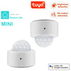 Image of Tuya 2 in 1 Zigbee Mini PIR Motion Detector +Bright Lux Light Passive Infrared Security Burglar Alarm Sensor Shopping