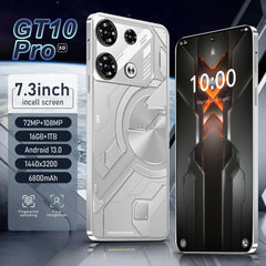 Original GT10 Pro Smartphone 7.3inch Global Version 16G+1TB Snapdragon8 gen2 Android13 72+108MP 4G/5G Cellphone Mobile Phone Shopping111