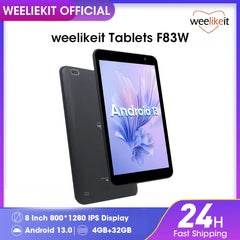 weelikeit Mini Tablet 8 inch Android 13 Tablet PC 800*1280 HD IPS Screen WiFi Dual Camera 4GB 32GB Cheap Tablet for Kids Adults Shopping111