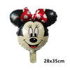 Image of Giant Disney Foil Balloon Mickey Mouse Balloons Minnie Birthday Party Decoration Kids Toy Baby Shower Ball Children Cartoon Gift Shopping