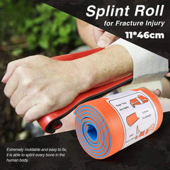 First Aid Universal Aluminum Splint Roll Medical Survival Polymer For Fixture Bone Emergency Kit Outdoor Travel Shopping