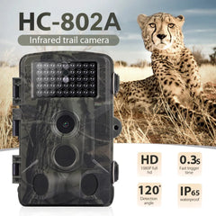 24MP 1080P Video  Wildlife Trail Camera Photo Trap Infrared Hunting Cameras HC802A Wildlife Wireless Surveillance Tracking Cams Shopping