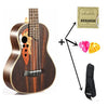 Image of Ukulele 23 Hawaiian Mini Guitar 4 String Instrument Ukelele Rosewood music instrument ukulele 23 Electric Ukulele with Pickup EQ Shopping