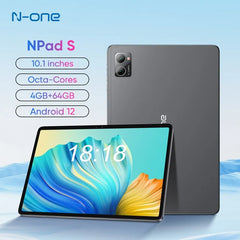 N-ONE NPad S 2023 10.1inch Tablet Pad 1280X800 HD 4GB 64GB Android 12 MTK8183 8-Cores 6600mAh Dual WIFI BT5.0 Tablettes Shopping