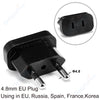 Image of US To EU Plug Adapter USA To Europrean Adapter Power Converter Travel Adapter US To EU Converter Electrical Socket AC Outlet Shopping