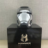 Image of Mk5 Iron Man Helmet New Spiderman Voice Control 8-piece Opening Mascara Headgear Cosplay Remote Control Toy For Adults Kids Gift Shopping111.com