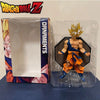 Image of Hot Dragon Ball  Son Goku Super Saiyan Anime Figure 16cm Goku DBZ Action Figure Model Gifts Collectible Figurines for Kids Shopping