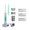 Image of Dental Water Flosser Faucet Oral Irrigator Floss Dental Irrigator Portable Dental Water Jet Teeth Cleaning Mouth Washing Machine Shopping