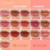 Image of FOCALLURE Moisturizing Liquid Lipstick High Pigment Plumpling Lipgloss Waterproof Not-sticky Lip Balm Lip Tint Makeup Cosmetics Shopping