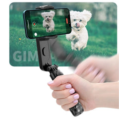 Cell Phone Gimbal Stabilizer For Smartphone Mobile Action Camera Cellphone Cam Selfie Stick Handle Video Tripod Telescopic Grip