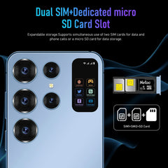 New S24 Ultra Smartphone, 7.0 inch, 16GB+1TB, Global Edition, 7000mAh, 4G/5G Networks, 48MP+72MP, Android 13 Fast Shipping