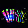 Image of Amazing Light Toy Arrow LED Light Toys Outdoor Party Fun Gift Rubber Band Catapult Glow In The Dark Rocket Helicopter Flying Toy Shopping