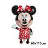 Image of Giant Disney Foil Balloon Mickey Mouse Balloons Minnie Birthday Party Decoration Kids Toy Baby Shower Ball Children Cartoon Gift Shopping