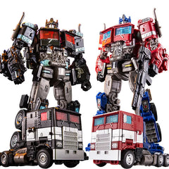 Transformation Toys Robot Car Alloy Plastic Action Figure Anime Action Figure Movie Series Children Birthday Gift Shopping