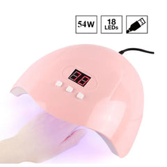 Nail Dryer UV Lamp LED Lamp For Nails With 18 LEDs Dryer Lamp For Curing Gel Polish Auto Sensing Nail Manicure Tools