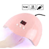 Image of Nail Dryer UV Lamp LED Lamp For Nails With 18 LEDs Dryer Lamp For Curing Gel Polish Auto Sensing Nail Manicure Tools Shopping