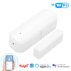 Image of Tuya Smart Home WiFi Door Sensor Alarm Window Door Open/Closed Detectors Security Protection Smart Life Voice for Alexa Google Shopping