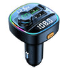 Image of Bluetooth 5.0 FM Transmitter Handsfree Car Radio Modulator MP3 Player With 22.5W USB Super Quick Charge Adapter for Car Shopping