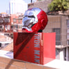 Image of Mk5 Iron Man Helmet New Spiderman Voice Control 8-piece Opening Mascara Headgear Cosplay Remote Control Toy For Adults Kids Gift Shopping111.com