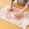 Image of 60/50/40cm Silicone Pad Baking Mat Sheet Kneading Dough Mat For Kitchen Rolling Dough Pizza Large Dough Non-Stick Maker Holder Shopping