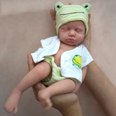 12" Boy Micro Preemie Full Body Silicone  Baby Doll Lifelike Mini Reborn Doll Surprice Children Anti-Stress My Melody Shopping