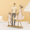 Image of Weekend Family Statue Handmade Household Love Sculpture Home Mother Decor Father Ornament Childhood Memory Craft Gift for Kids Shopping