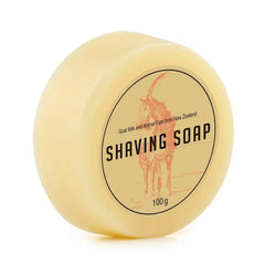 100g Goat Milk Men Beard Shaving Soap Cream Foaming Lather for Razor Barber Salon Traditional Wet Shaving Tool 3.5OZ Shopping