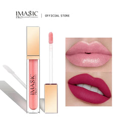 IMAGIC new waterproof and moisturizing lip gloss velvet matte lasting lip gloss ladies cosmetics 20 colors Shopping