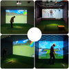 Image of 300x200cm Golf Simulator Display Screen Indoor Training Impact Projection Screen White Cloth For Golf Exercise Golf Target F Shopping