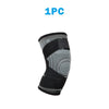 Image of 2PCS Knee Pads Sports Pressurized Elastic Kneepad Support Fitness Basketball Volleyball Brace Medical Arthritis Joints Protector Shopping