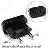 Image of US To EU Plug Adapter USA To Europrean Adapter Power Converter Travel Adapter US To EU Converter Electrical Socket AC Outlet Shopping