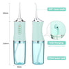 Image of Dental Water Oral Flosser Irrigator Water Jet Toothpick 1400rpm 3 Modes Teeth Cleaner Toothbrush Oral Hygiene Cleaning Machine Shopping