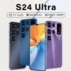 S24 Ultra Original Smartphone 5G Global Version Mobile Phones 10000mAh Android Cell Phone 22GB+2TB Dual Sim Card 7.1HD phones