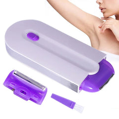 Professional Painless Hair Removal Kit Laser Touch Epilator USB Rechargeable Women Body Face Leg Bikini Hand Shaver Hair Remover Shopping