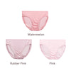 Image of SuyaDream 3pcs/lot Women Panties 100%Natural silk Low-rise Briefs Healthy Basic Everyday Wear Underwears 2022 New Intimates Shopping