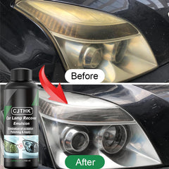 Car Headlight Restoration Polishing Kits Headlamp Scratch Remover Repair Cleaning Paste Remove Oxidation Headlight Polish Liquid